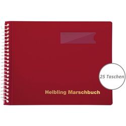 Helbling BMR25 Marschbuch rot 25 Taschen