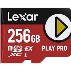 PLAY Pro microSDXC 256GB Express up to R900/W600MB/s (104MB/s with UHS-I)
