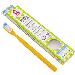 Lamazuna Organic Wechselkopf Zahnbürste Klick-it Mittel / Medium mit 1 St
