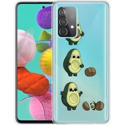 König Design Hülle Handy Schutz für Samsung Galaxy A72 5G Case Cover Tasche Etuis Transparent (Galaxy A72 5G), Smartphone Hülle, Transparent