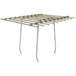 dekondo Vogel-Schreck Dohlenschutzgitter Dohlengitter Kaminschutzgitter Kamingitter, variabel einsetzbar durch verstellbare Schenkel