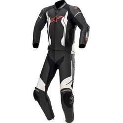 Alpinestars GP Force, Lederkombi 2tlg. - Schwarz/Weiß - 50