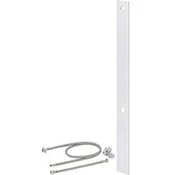 Geberit Umbauset 131100TA1 Aluminium gebürstet, für WC-Aufsätze, Monolith, 114 cm