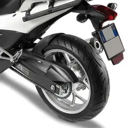 GIVI Hinterradabdeckung aus ABS, schwarz für BMW F 650 GS / F 800 GS (08-17) / F 700 GS (13-17), schwarz