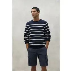 ECOALF für Herren. MCMGAKNLIMO00639S24-093 Pullover Limo navy (XL), Lässig, Langarm, Bio-Baumwolle, Nachhaltig, Marine