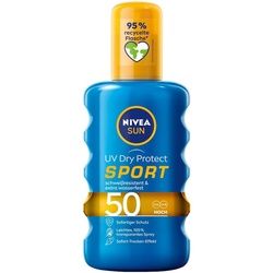 NIVEA NIVEA SUN UV Dry Protect Sport LSF 50 Sonnenschutz 200 ml