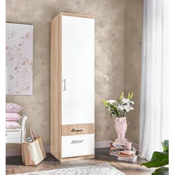 priess Kleiderschrank beige 48 cm x 193 cm x 56 cm
