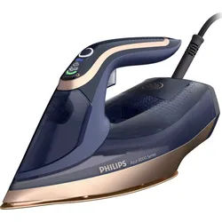 Philips Dampfbügeleisen DST8050/20 8000 Series, 3000 W, SteamGlide Elite Bügelsohle, mit 350 ml Wassertank und 260 g Dampfstoß blau