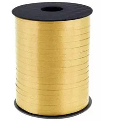 Goldfarbiges Dekoband – 458 Meter