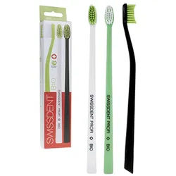 Swissdent Tierzahnbürste Profi Bio weiche Zahnbürsten 3tlg.