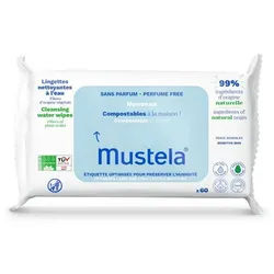 Mustela Reinigungstücher Wasser ohne Parfüm