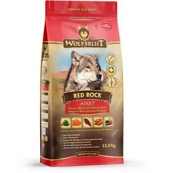 WOLFSBLUT Red Rock Kängurufleisch mit Süßkartoffeln Hundetrockenfutter Sparpaket 2 x 12,5 Kilogramm