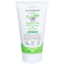 Alphanova Crème DE Change Bébé Certifiée BIO Olizinc 40 | Alphanova Bébé