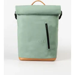 aunts & uncles Japan Fukui Rolltop Rucksack mit 15" Notebookfach sage green