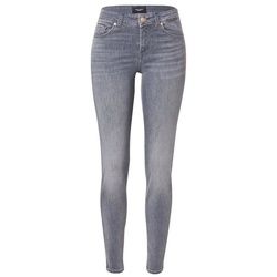 Vero Moda 7/8-Jeans Lux (1-tlg) Weiteres Detail, Plain/ohne Details grau S