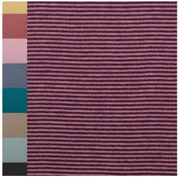 MAGAM-Stoffe Stoff "Anni", Ringelbündchen Feinstrick Bündchen ÖKO-TEX Meterware ab 50cm rosa|rot