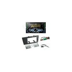 Radioeinbauset 2-DIN Volvo S60/V70/XC70 + KW-DB93BT Autoradio DAB+ CD USB AUX Bluetooth FSE