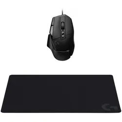 Logitech G Logitech G G502 X Bundle inkl. G240 Mauspad - Gaming-Zubehör. Gaming-Maus (kabelgebunden, Ergonomisches Design für langen Spielspaß) schwarz