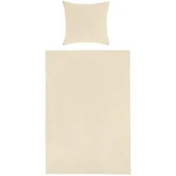 Xxxl Bettwäsche , Beige , Textil , Uni , 150x220 cm , Oeko-Tex® Standard 100 , atmungsaktiv, hautfreundlich, saugfähig, schadstoffgeprüft , Heimtextilien, Bettwäsche & Leintücher, Bettwäsche