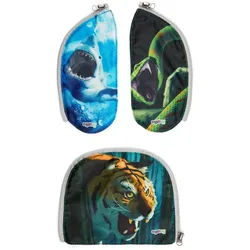 ergobag Schulzubehör Zippies-Set, 3-teilig Gefährliche Tiere