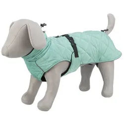 TRIXIE Hundemantel Hunde Mantel CityStyle Oslo jade Größe: S / Rückenlänge: 36 cm Bauchumfang: 34-58 cm / Halsumfang: bis zu 35 cm