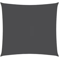 vidaXL Quadratischer Sonnenschirm aus Oxford-Stoff, 2,5 x 2,5 m, Modell Anthrazit, Natursand