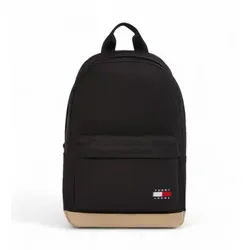 Tommy Hilfiger für Herren. AM0AM13356 Essential Backpack schwarz (OSFA), Lässig, Recyceltes Polyester, Nachhaltig