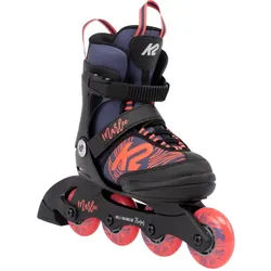 K2 Inline Skates Marlee (Rollen: 76mm, Kugellager: ABEC: 3) schwarz/bunt Mädchen
