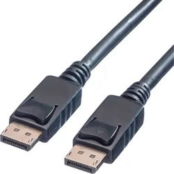 VALUE 11995761 - DisplayPort 1.2 Kabel, 4K 60 Hz, LSOH, 1,0 m