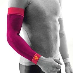 Bauerfeind Sports Unisex Compression Sleeves Arm - kurz pink