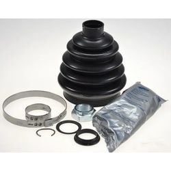 SPIDAN Achmanschettensatz mit Fett für VW Polo II Golf I Jetta Passat B2 B3/B4 Santana Scirocco III Vento Seat Toledo Ibiza Cordoba Caddy Inca Arosa 26252