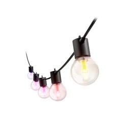 Philips Hue White och Color Ambiance Hue Festavia utomhusljusslingor med globlampor 14m förlängning