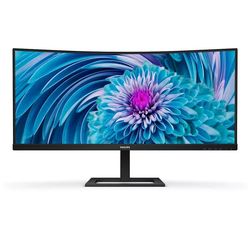 Philips E Line 346E2CUAE/00 tietokoneen litteä näyttö 86,4 cm (34") 3440 x 1440 pikseliä Wide Quad HD+ LCD Musta