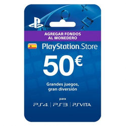 Sony PlayStation Network Card (50 Euro) Videospil Gavekort
