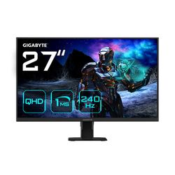 Gigabyte GS27Q X Gaming Monitor 68,6 cm (27\") QHD IPS 240Hz Sort (GS27Q X EK)
