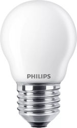 Philips Filamentkronljuskälla frostad 60 W P45 E27