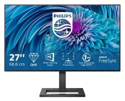 Philips E Line 275E2FAE/00 tietokoneen litteä näyttö 68,6 cm (27") 2560 x 1440 pikseliä Quad HD LED Musta