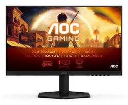 AOC G4 24G42E tietokoneen litteä näyttö 60,5 cm (23.8") 1920 x 1080 pikseliä Full HD LCD Musta