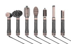 GA.MA Multistyler UniQ Vibrance Airflow Grå, Rosa 1500 W 1,8 m