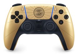 Sony Interactive Entertainment DualSense Wireless Controller – 007 First Light Limited Edition Sort, Guld Bluetooth/USB Gamepad Analog/digital PlayStation 5, Android, MAC, PC, iOS