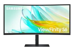 Samsung S65UC tietokoneen litteä näyttö 86,4 cm (34") 3440 x 1440 pikseliä UltraWide Quad HD LCD Musta