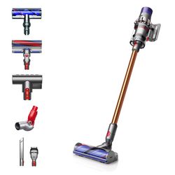 Dyson Cyclone V10 Absolute Skaftdammsugare, 2-i-1 Batteri Torr Utan påse Koppar, Nickel