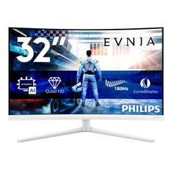 Philips Evnia 5000 32M2C5501/00 platta pc-skärmar 80 cm (31.5") 2560 x 1440 pixlar Quad HD LCD Vit