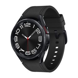 Samsung Galaxy Watch6 Classic SM-R955FZKAEUA Smartwatch og sportsur 3,3 cm (1.3") OLED 43 mm Digital 432 x 432 pixel Berøringsskærm 4G Sort Wi-Fi GPS (satellit)