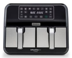 Kenwood HFM20.000MB fritös Dubbel 8 l Fristående 1700 W Varmluftsfritös Svart
