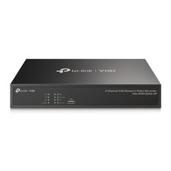 TP-Link VIGI NVR1004H-4P nätverksvideobandspelare (NVR) Svart