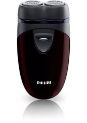 Philips PQ206/18 rakapparater för män Roterande rakhuvud Svart, Bordeaux