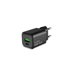 CoolBox COO-CUP-25CA-B oplader til mobil enhed Headset, Wearables, Telefon, Tablet, GPS, Digitalt kamera, Digital videokamera, Hovedtelefoner, Hovedmonteret display, Andet, Smartphone, Radio, Strømbank, Bærbar printer, Tastatur, Færdigbilledkamera, Baby videoskærm, Gaming kontrolenhed Sort USB Hurtig opladning Automatisk