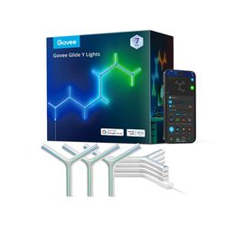 Govee Glide RGBIC Y Lights Smart väggbelysning Wi-Fi/Bluetooth 72 W