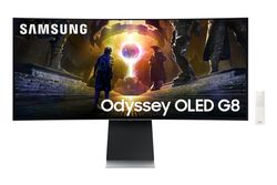 Samsung G85SD computerskærm 86,4 cm (34") 3440 x 1440 pixel UltraWide Quad HD OLED Sølv